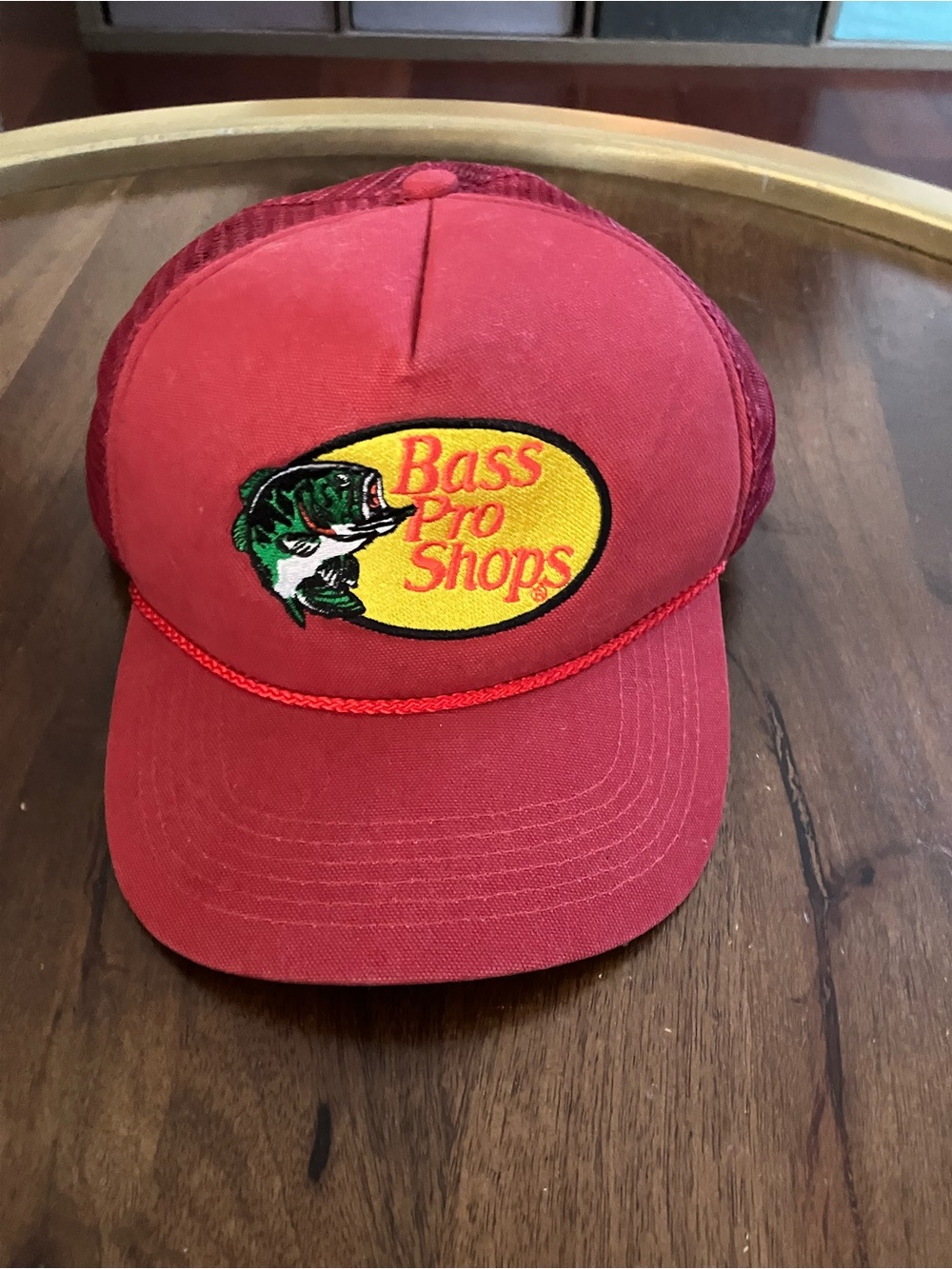 Vintage Bass Pro Shops Trucker SnapBack Hat Cap Country Outdoor Hunting Fishing